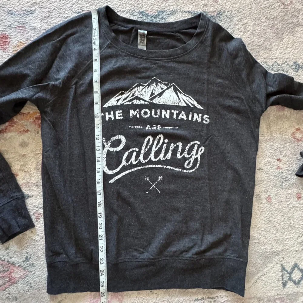"The Mountains Are Calling" Sweatshirt - Picture 6 of 6
